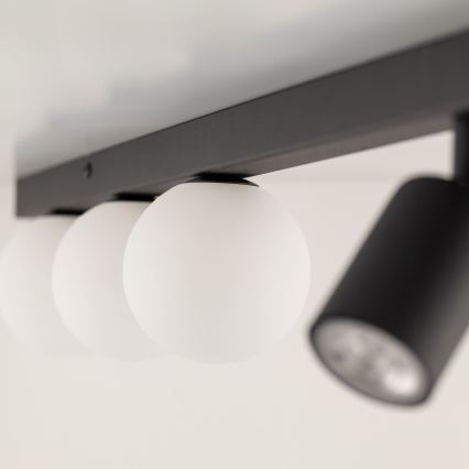 Foco VOX 3xG9/8W/230V + 3xGU10/10W preto