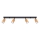 Foco WINX 4xGU10/10W/230V preto/cobre