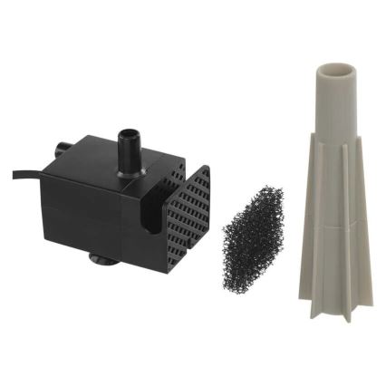 Fonte de água para animais 2,6 l/5V cinzento