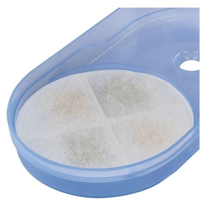 Fonte de água para animais 2,6 l/5V cinzento