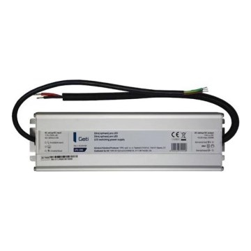 Fonte de alimentação comutada para fitas LED 200W/12V IP67