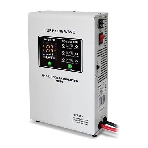 Fonte de alimentação de reserva 500W/800VA de onda sinusoidal pura