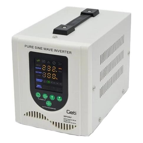 Fonte de alimentação de reserva 500W/800VA onda sinusoidal pura