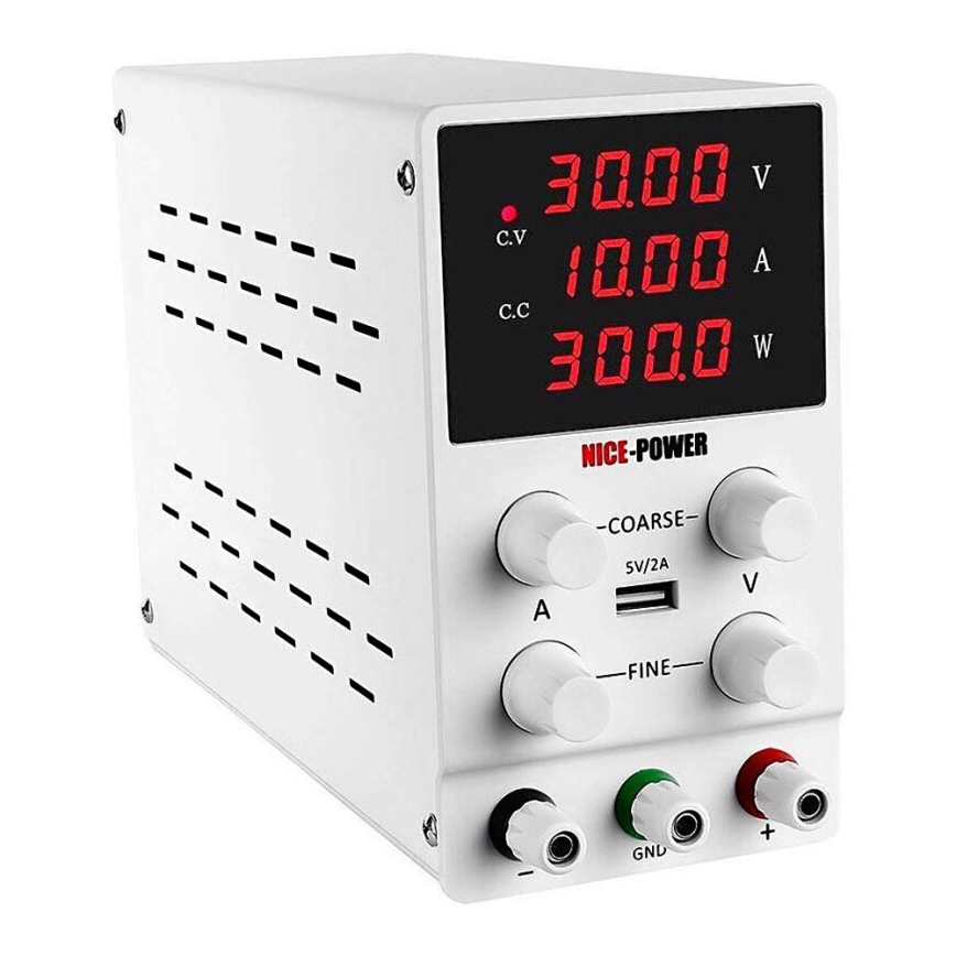 Fonte de alimentação do laboratório SPS3010 0-30V/0-10A