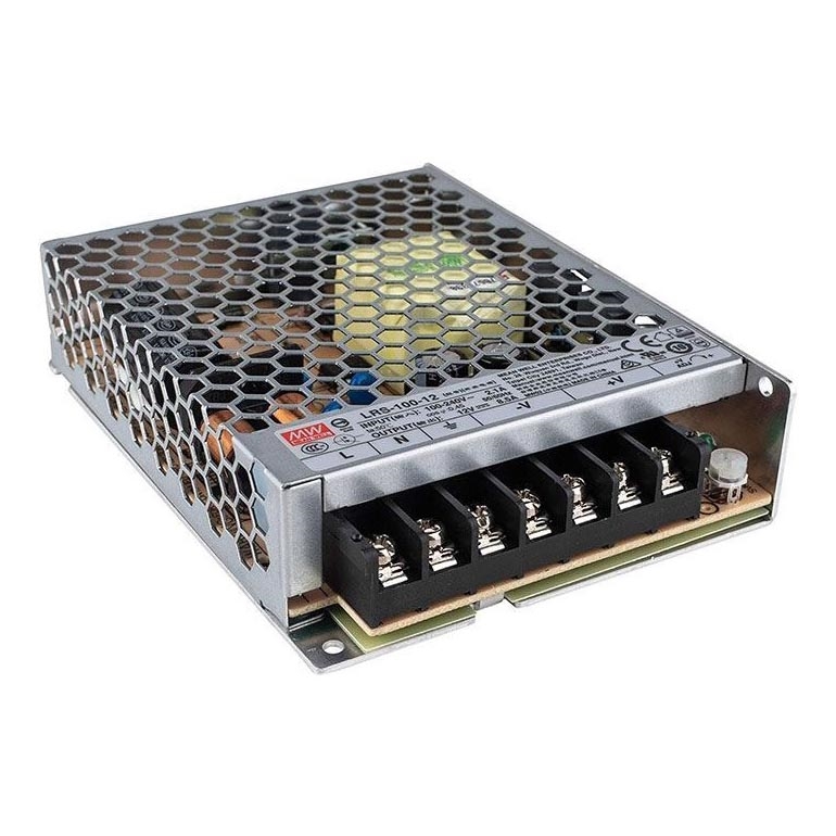 Fonte industrial 100W/12V/230V