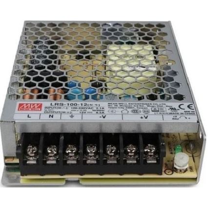 Fonte industrial 100W/12V/230V