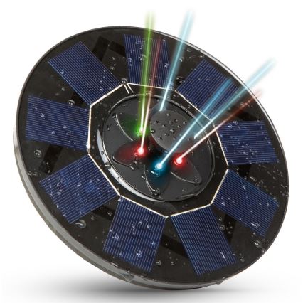 Fonte solar 2W/5V 1500mAh IP44 multicolor
