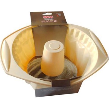 Forma de silicone para bolo em forma de coroa TORO, creme