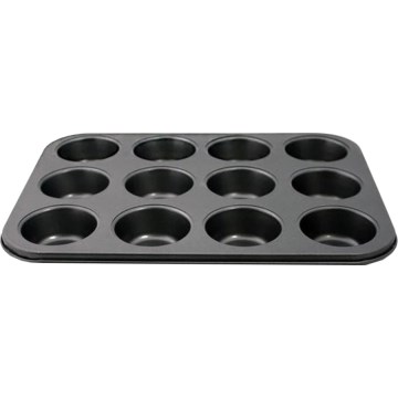 Forma para muffins TORO preta