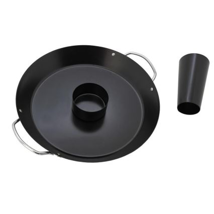 Frigideira com suporte para assar frangos 30 cm