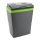 Frigorífico de carro portátil 22 l 55W/12V/230V cinzento/verde