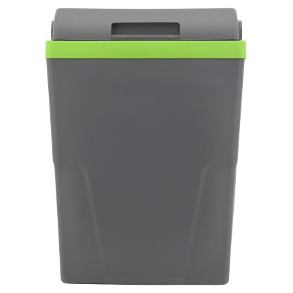 Frigorífico de carro portátil 22 l 55W/12V/230V cinzento/verde