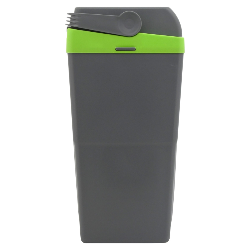 Frigorífico de carro portátil 22 l 55W/12V/230V cinzento/verde