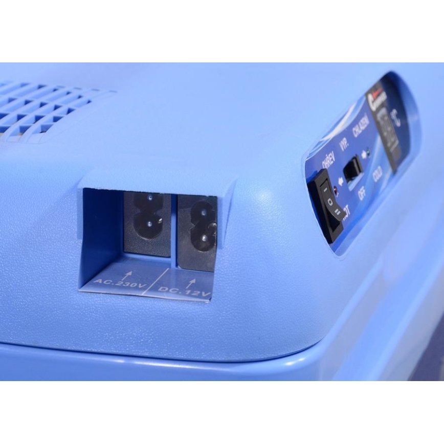 Frigorífico portátil com ecrã 48W/230/12V 25 l azul