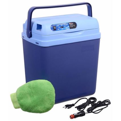Frigorífico portátil com ecrã 48W/230/12V 25 l azul