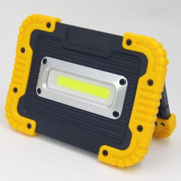 Fulgur 34004 - Projetor LED recarregável com power bank LED/17W/4400 mAh IPX4