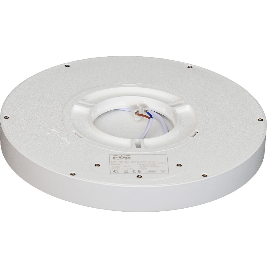 Fulgur 41810 - Iluminação de teto LED NOMY LED/18W/230V 3000/4000/6000K IP40 diâmetro 23 cm branco