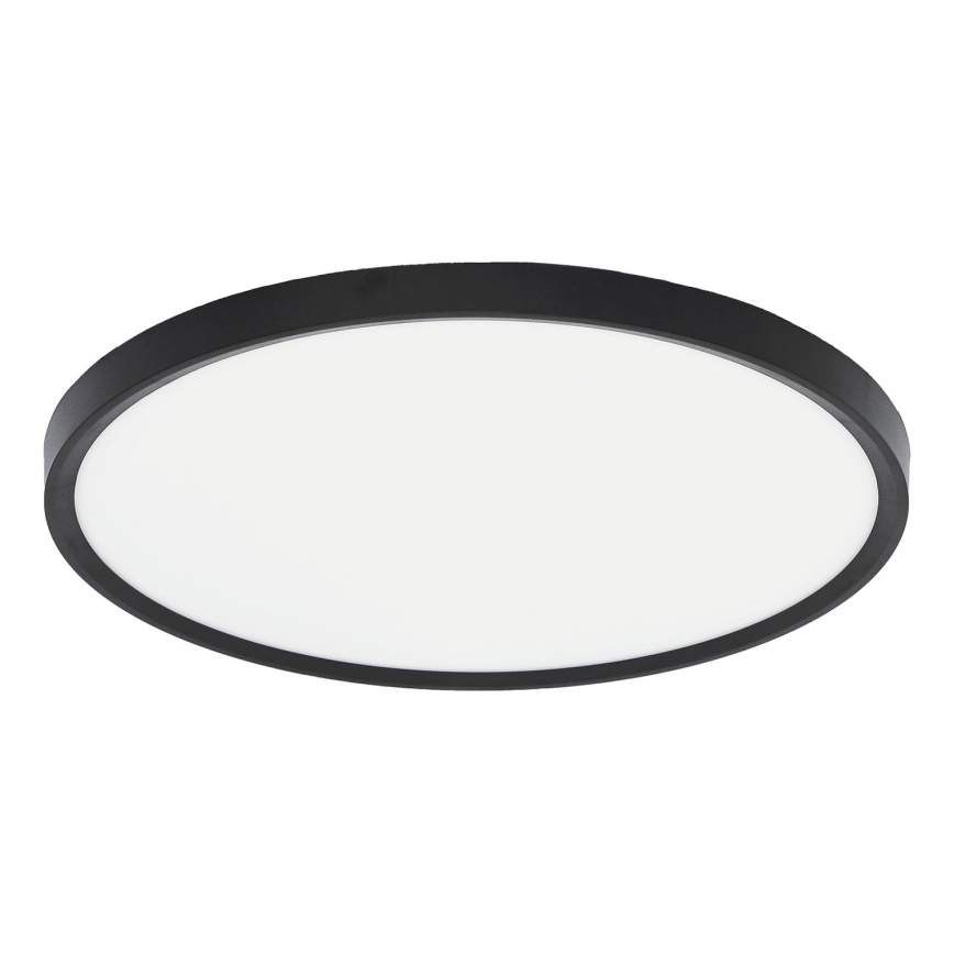 Fulgur 41813 - Iluminação de teto LED NOMY LED/32W/230V 3000/4000/6000K IP40 diâmetro 40 cm preto