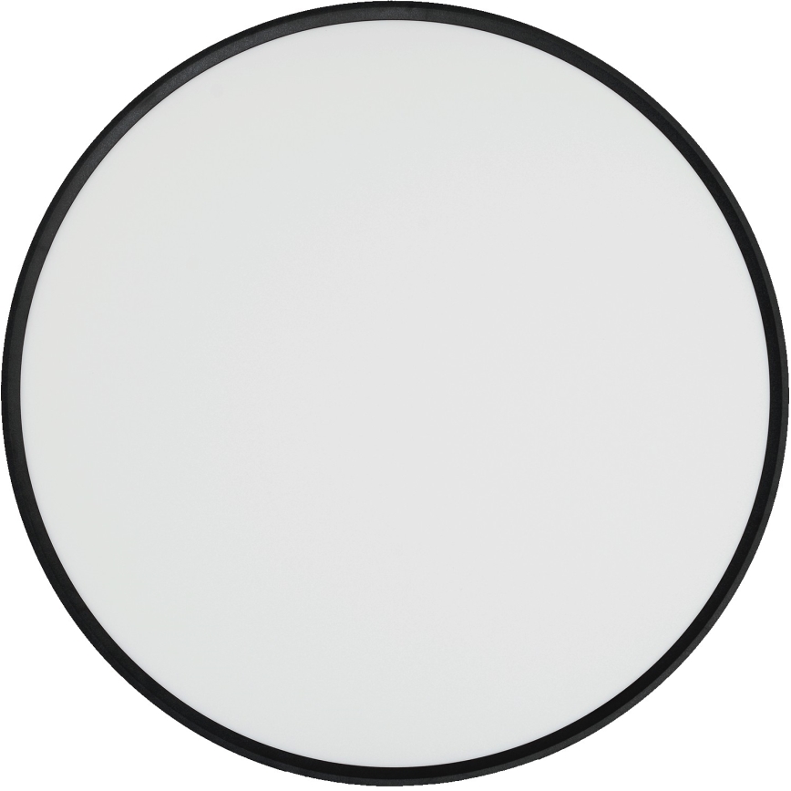 Fulgur 42366 - Iluminação de teto LED NOMY LED/50W/230V 3000/4000/6000K IP40 diâmetro 60 cm preto