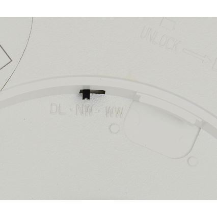 Fulgur s-42584 - Iluminação de teto LED com sensor de movimento NOMY-S LED/18W/230V 3000/4000/6000K IP40 diâmetro 23 cm branco