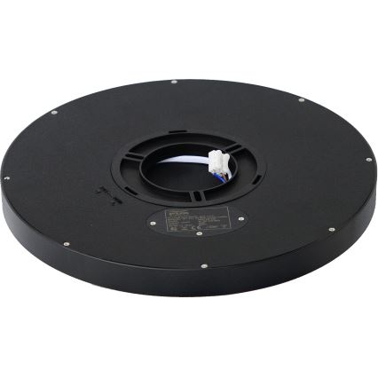 Fulgur s-42587 - Iluminação de teto LED com sensor de movimento NOMY-S LED/24W/230V 3000/4000/6000K IP40 diâmetro 30 cm preto