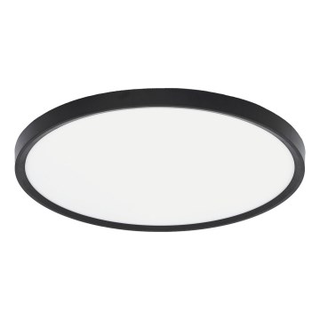 Fulgur s-42589 - Iluminação de teto LED com sensor de movimento NOMY-S LED/32W/230V 3000/4000/6000K IP40 diâmetro 40 cm preto
