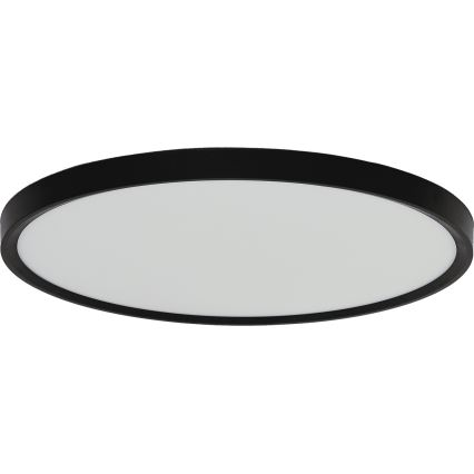 Fulgur s-42589 - Iluminação de teto LED com sensor de movimento NOMY-S LED/32W/230V 3000/4000/6000K IP40 diâmetro 40 cm preto