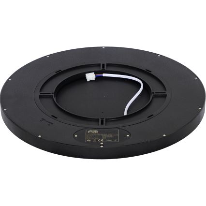 Fulgur s-42589 - Iluminação de teto LED com sensor de movimento NOMY-S LED/32W/230V 3000/4000/6000K IP40 diâmetro 40 cm preto