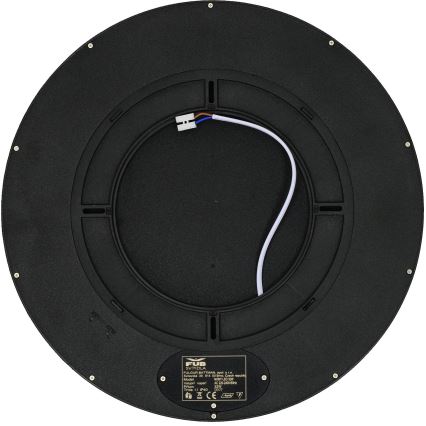 Fulgur s-42589 - Iluminação de teto LED com sensor de movimento NOMY-S LED/32W/230V 3000/4000/6000K IP40 diâmetro 40 cm preto