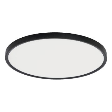 Fulgur s-42591 - Iluminação de teto LED com sensor de movimento NOMY-S LED/40W/230V 3000/4000/6000K IP40 diâmetro 50 cm preto