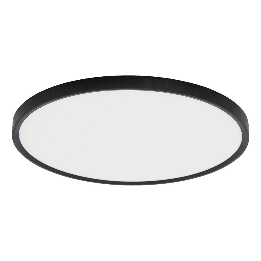 Fulgur s-42591 - Iluminação de teto LED com sensor de movimento NOMY-S LED/40W/230V 3000/4000/6000K IP40 diâmetro 50 cm preto