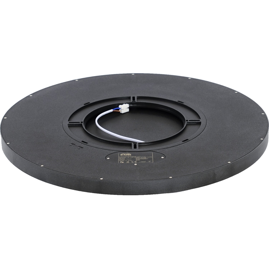 Fulgur s-42591 - Iluminação de teto LED com sensor de movimento NOMY-S LED/40W/230V 3000/4000/6000K IP40 diâmetro 50 cm preto