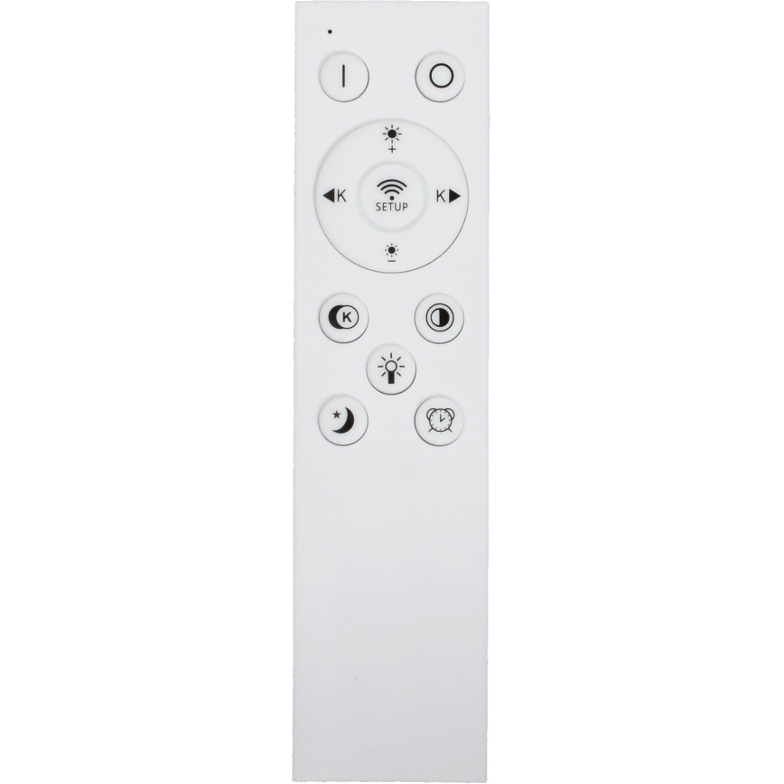 Fulgur s-43039 - Luminária de teto LED dimerizável NOMY-RC LED/40W/230V 3000/4000/6500K Ø 50 cm IP40 branca + comando remoto