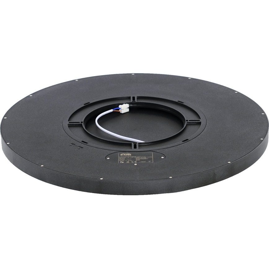 Fulgur s-43040 - Luminária de teto LED regulável NOMY-RC LED/40W/230V 3000/4000/6500K Ø 50 cm IP40 preta + controlo remoto