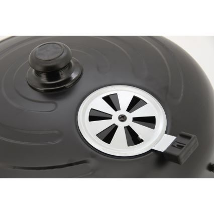 Fumeiro de carvão 3 em 1 preto