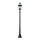 Garden Zone - Candeeiro exterior LEDBURY 1xE27/100W/230V IP44 preto