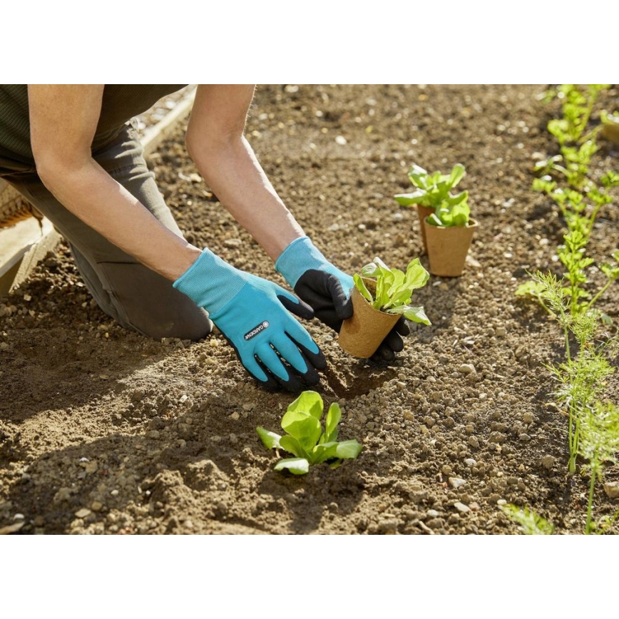 Gardena - Luvas de trabalho azul/preto