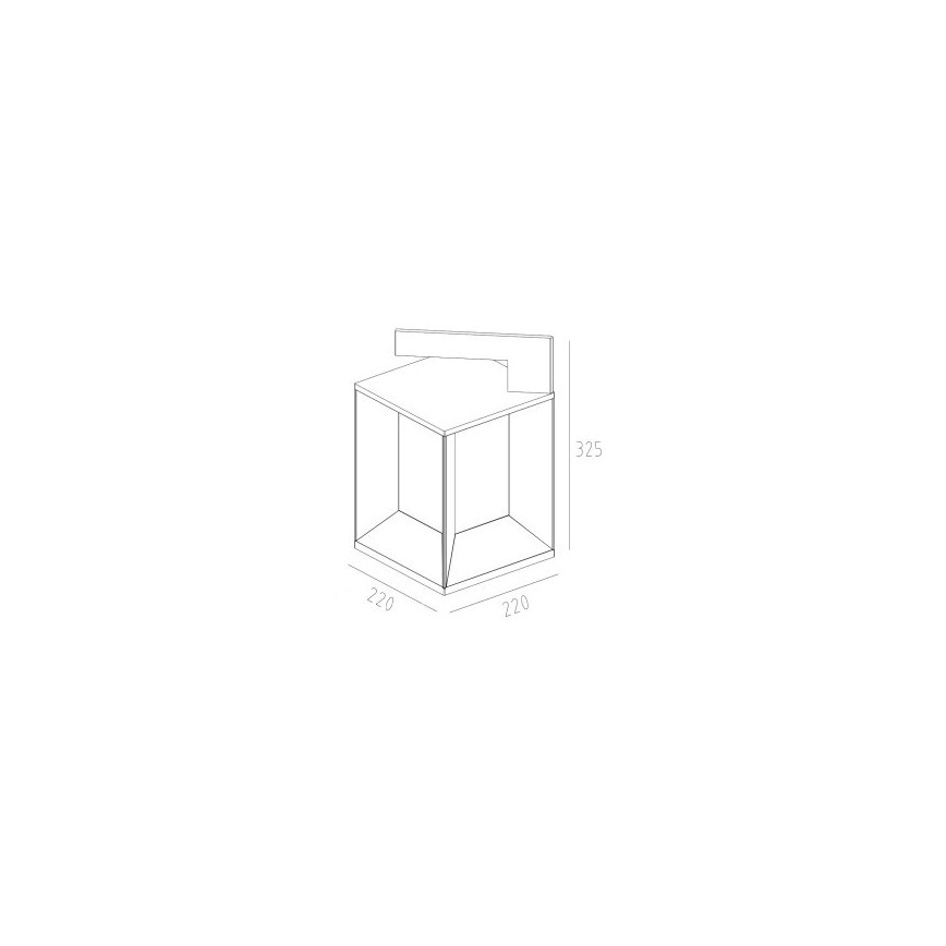 Gardino LX1222 - Iluminação exterior LED ZAFFERANO LED/18W/230V IP65