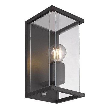 Gardino LX1465 - Iluminação exterior com sensor MELISSA 1xE27/15W/230V IP54