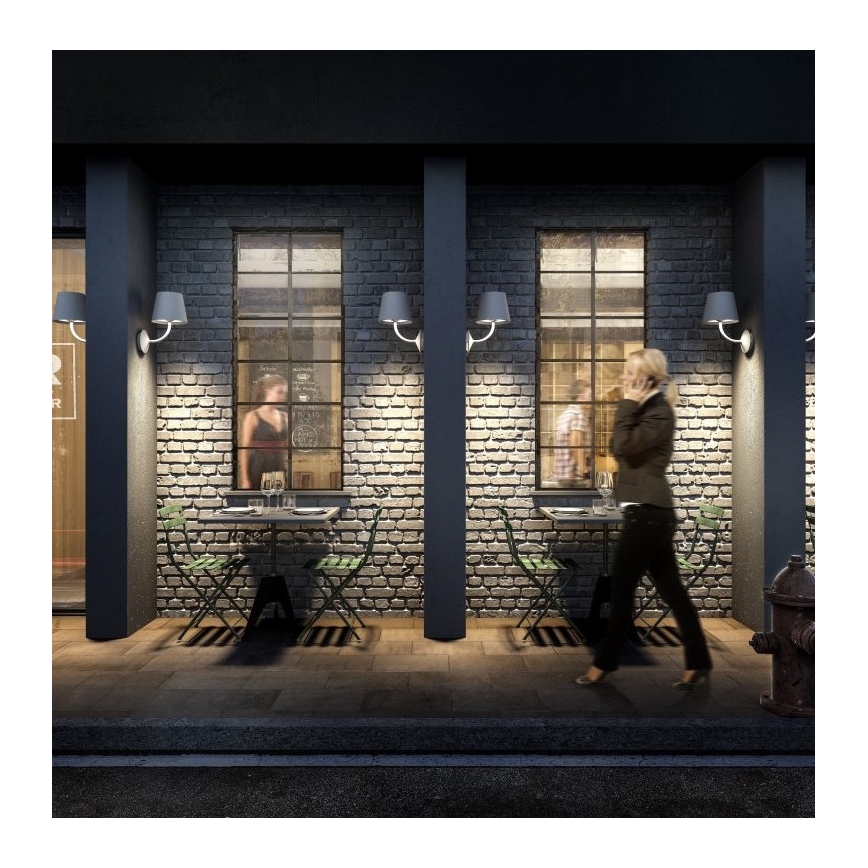 Gardino LX1791 - Candeeiro de parede exterior LED VIOLA LED/7W/230V IP65