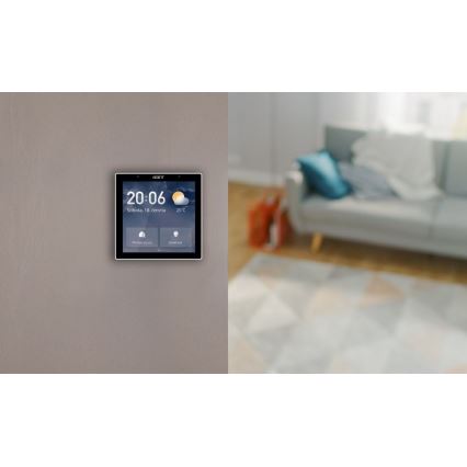 Gateway inteligente com um ecrã tátil GW6 Wi-Fi Zigbee Bluetooth
