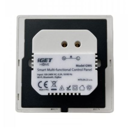 Gateway inteligente com um ecrã tátil GW6 Wi-Fi Zigbee Bluetooth