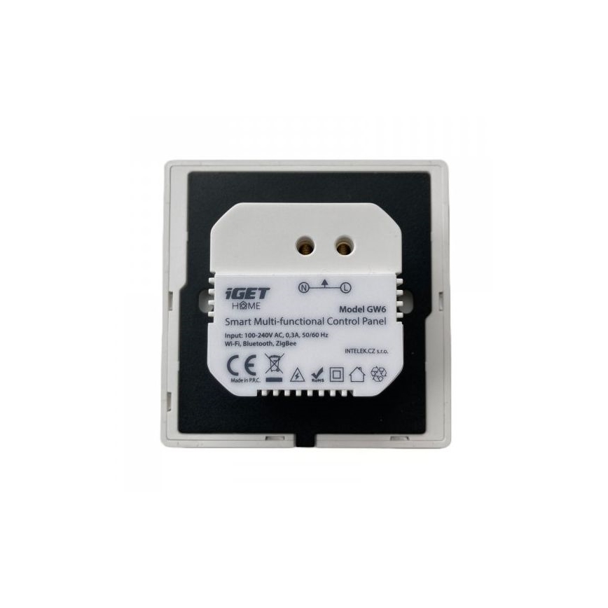 Gateway inteligente com um ecrã tátil GW6 Wi-Fi Zigbee Bluetooth