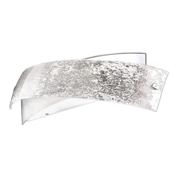 Gea Luce CAMILLA A M arg - Iluminação de parede CAMILLA 4xE14/28W/230V 54 cm prateado