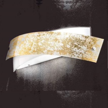 Gea Luce CAMILLA A M oro - Iluminação de parede CAMILLA 4xE14/28W/230V 54 cm dourada