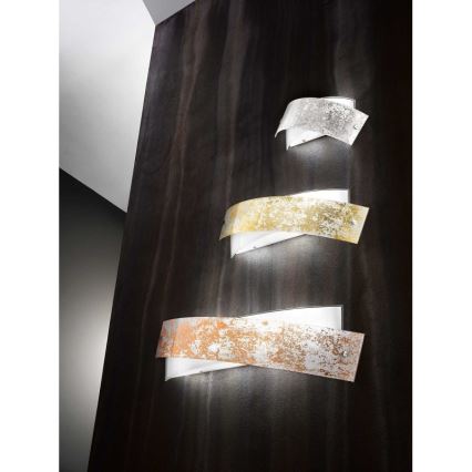 Gea Luce CAMILLA A M oro - Iluminação de parede CAMILLA 4xE14/28W/230V 54 cm dourada