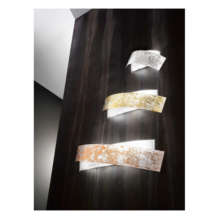 Gea Luce CAMILLA A M oro - Iluminação de parede CAMILLA 4xE14/28W/230V 54 cm dourada
