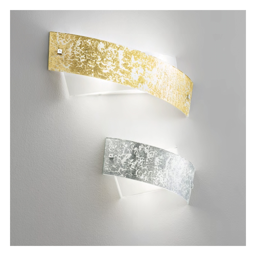 Gea Luce CAMILLA A M oro - Iluminação de parede CAMILLA 4xE14/28W/230V 54 cm dourada