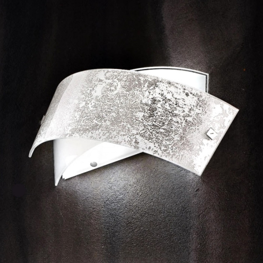 Gea Luce CAMILLA A P arg - Iluminação de parede CAMILLA 2xE14/28W/230V 34 cm prateado