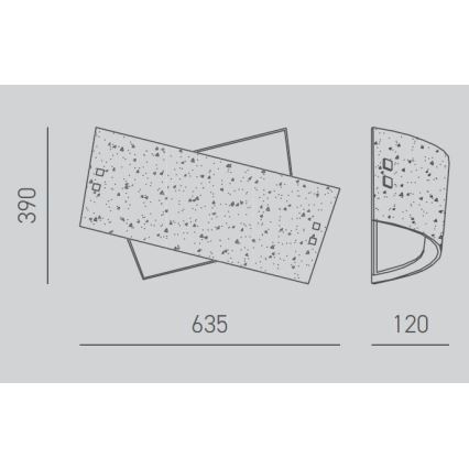 Gea Luce CAMILLA P M arg - Iluminação de teto CAMILLA 2xE27/70W/230V 63,5 cm prateado